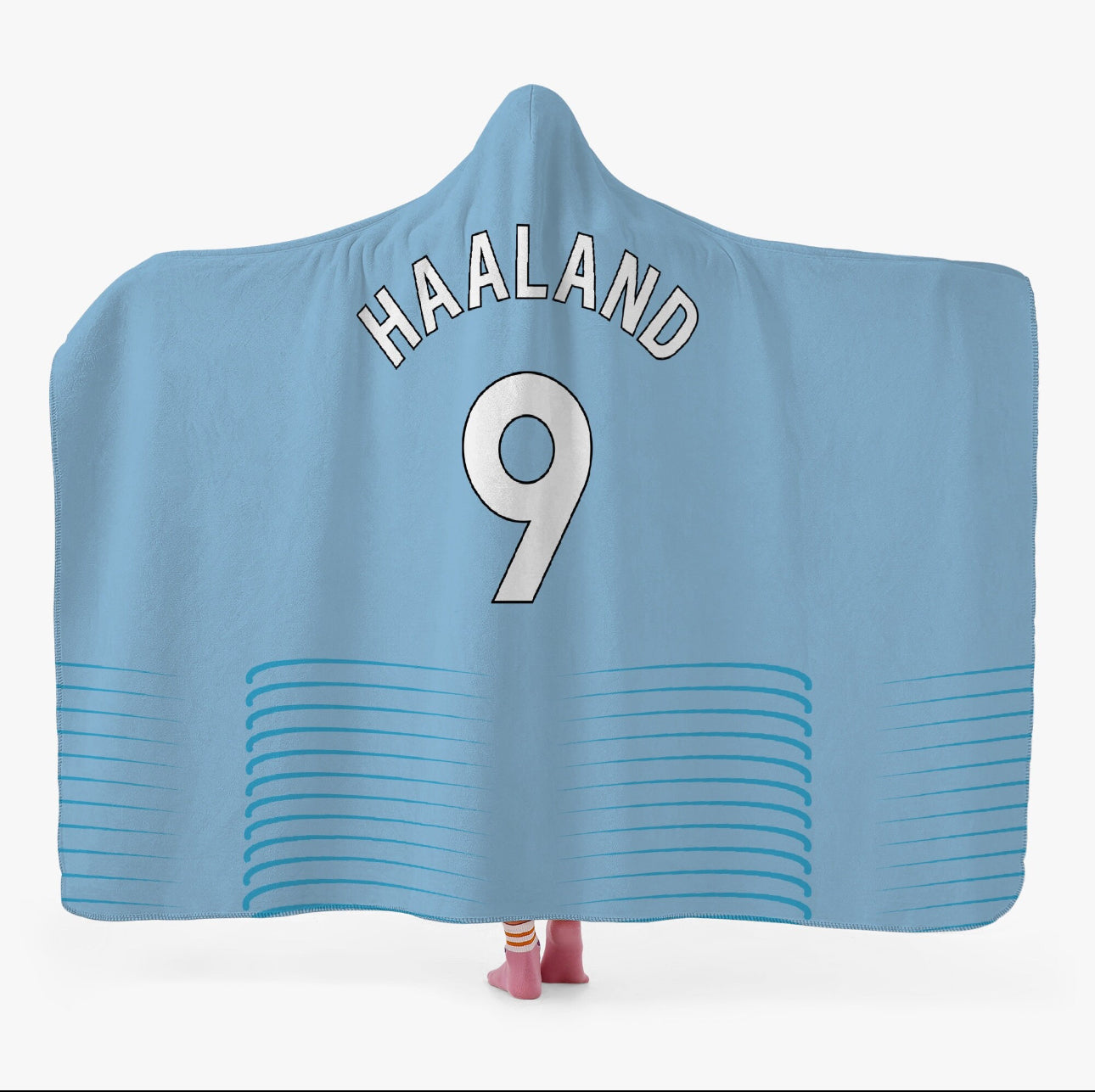 Erling Haaland MANCHESTER CITY Hooded Blanket