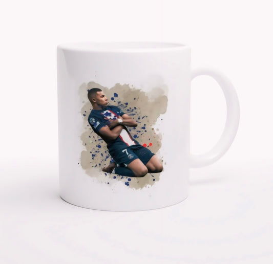 Kylian Mbappé Celebration Mug