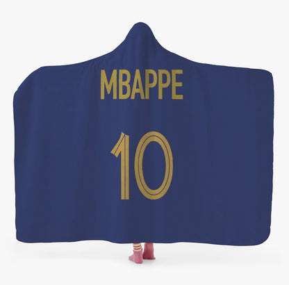 Kylian Mbappé FRANCE Hooded Blanket