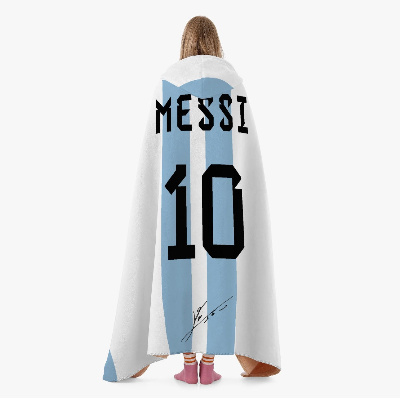 Lionel Messi ARGENTINA Hooded Blanket