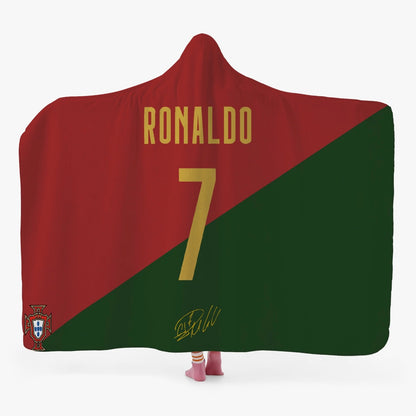 Cristiano Ronaldo PORTUGAL Hooded Blanket