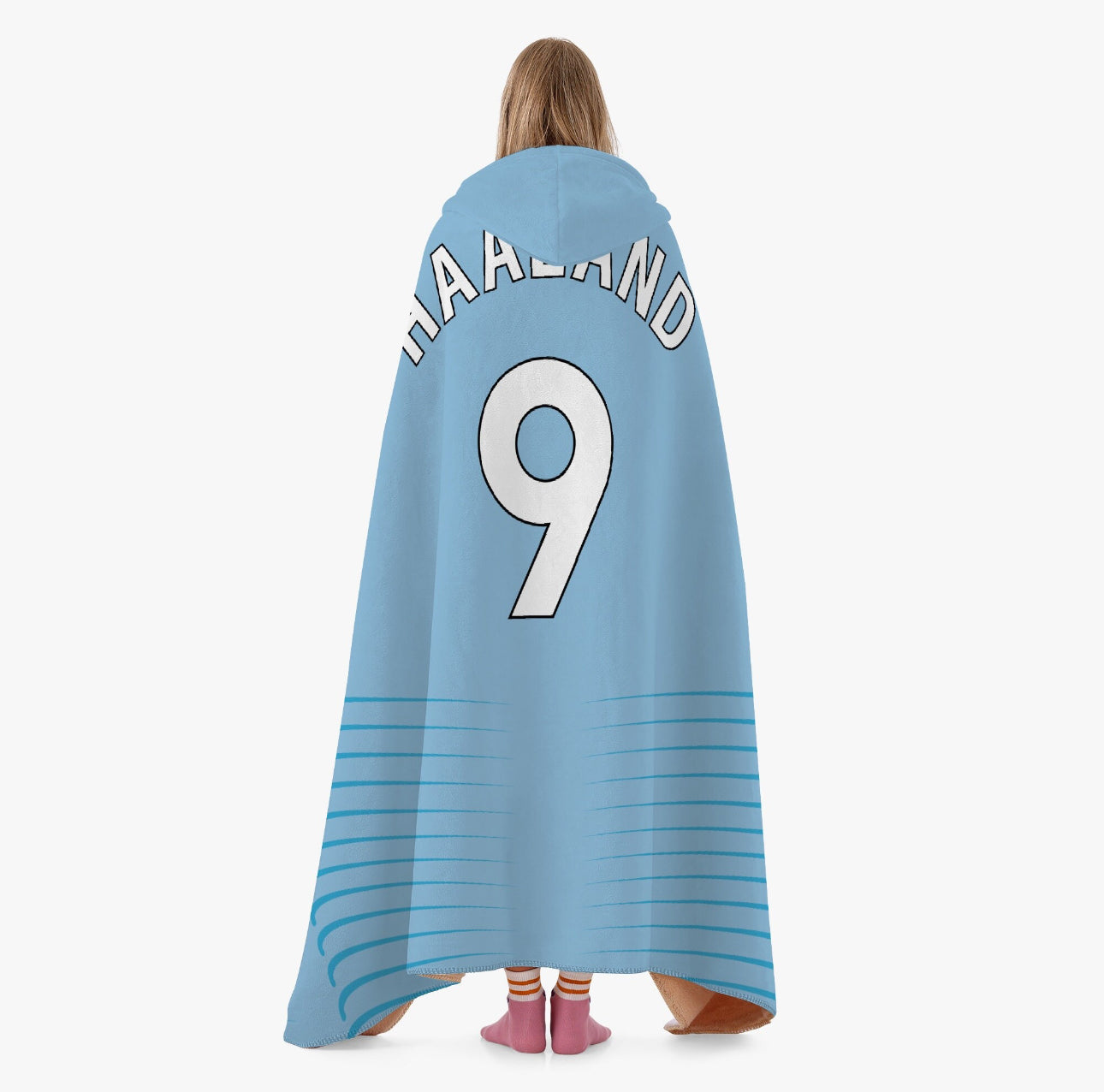 Erling Haaland MANCHESTER CITY Hooded Blanket