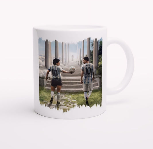 Lionel Messi & Diego Maradona Mug