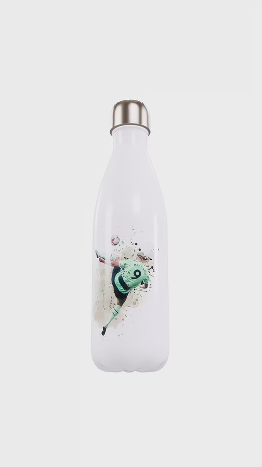 Erling Haaland Bicycle Kick Water Bottle