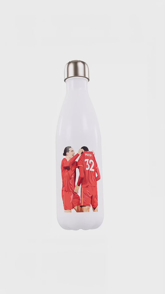 Virgil Van Dijk & Jöel Matip Water Bottle