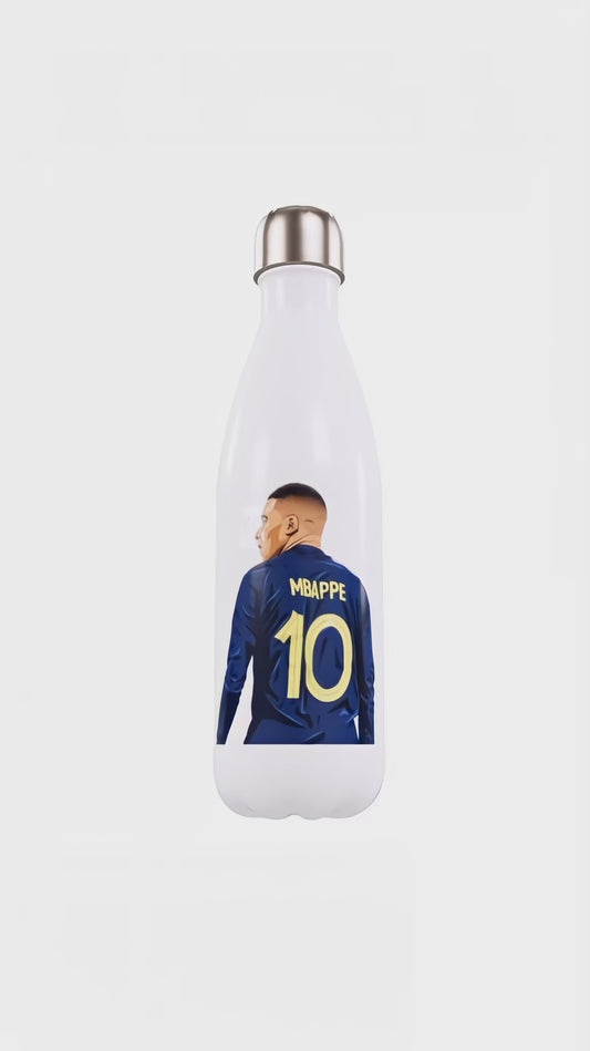 Kylian Mbappé 10 Water Bottle